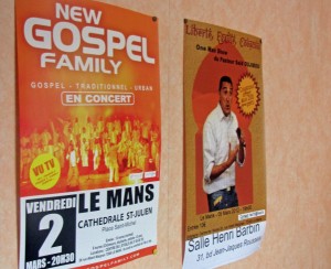 Manifestations au Mans